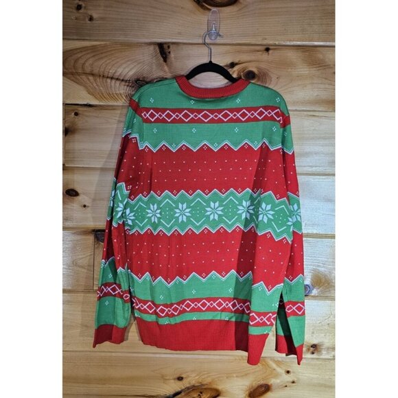 Mad Emgine XL Singing Kitty Cat Kittens Meowy Catmas Ugly Sweater Christmas - Picture 7 of 8